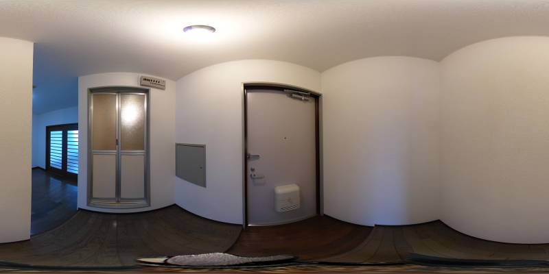 パノラマ画像玄関