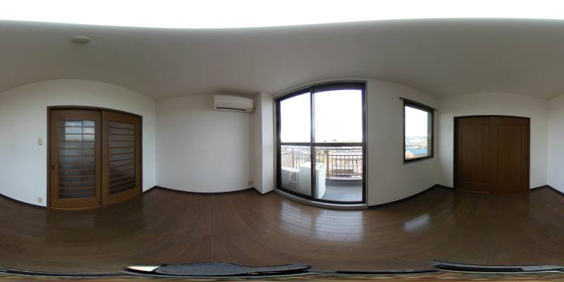 パノラマ画像洋室