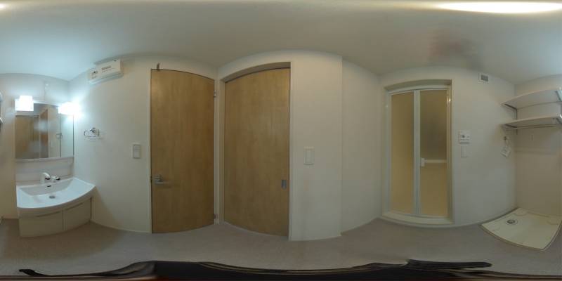パノラマ画像洗面所