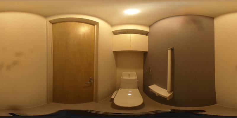 パノラマ画像トイレ