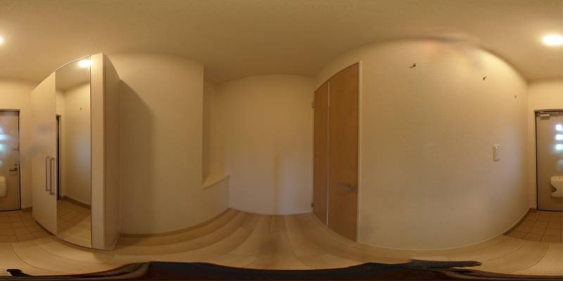 パノラマ画像玄関