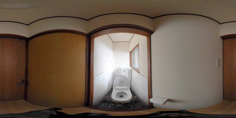 パノラマ画像トイレ