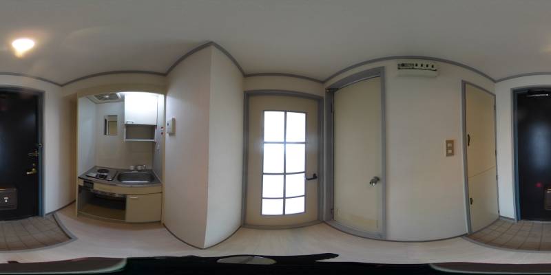 パノラマ画像玄関