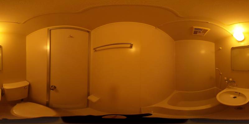 パノラマ画像バスルーム