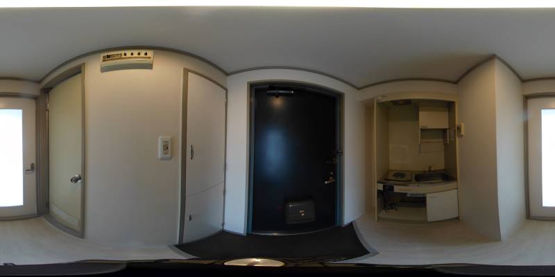 パノラマ画像玄関