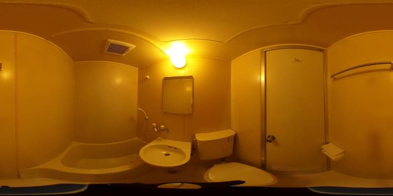 パノラマ画像バスルーム