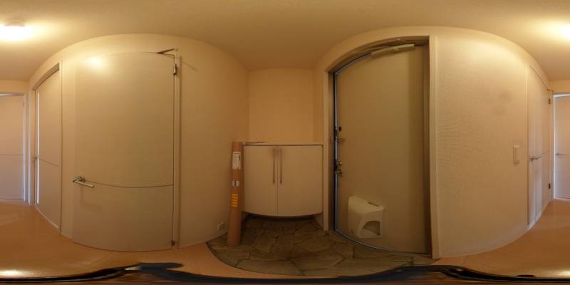 パノラマ画像玄関