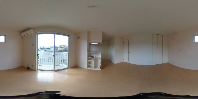 パノラマ画像リビング