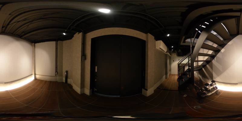 パノラマ画像玄関