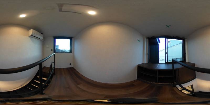 パノラマ画像洋室