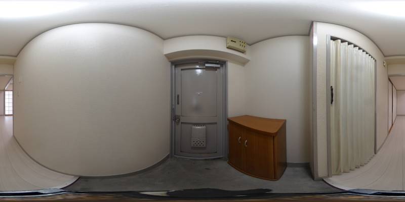 パノラマ画像玄関