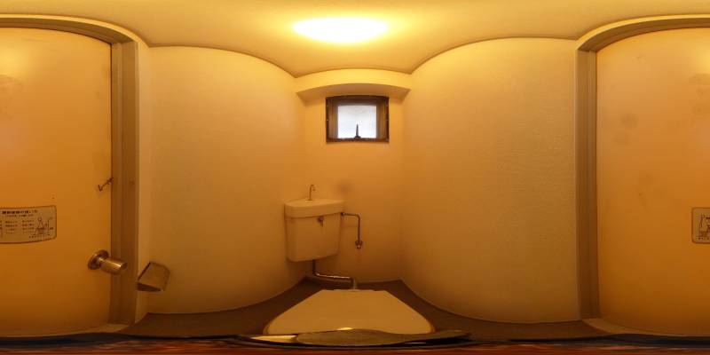 パノラマ画像トイレ