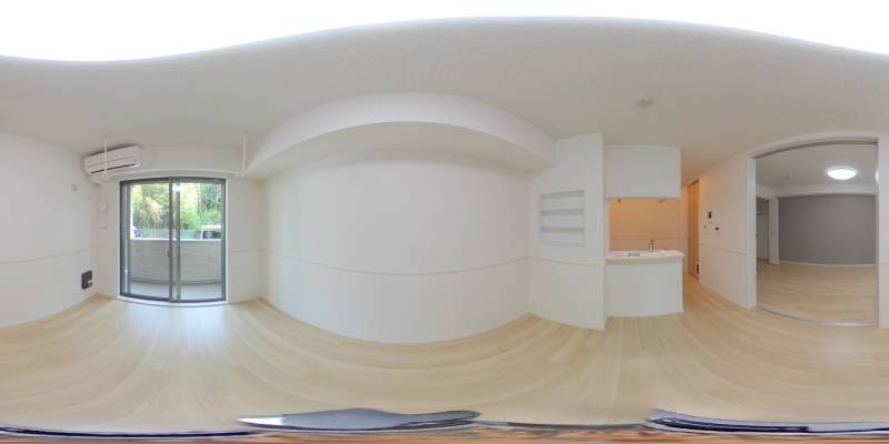 パノラマ画像リビング