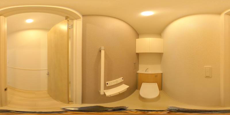 パノラマ画像トイレ