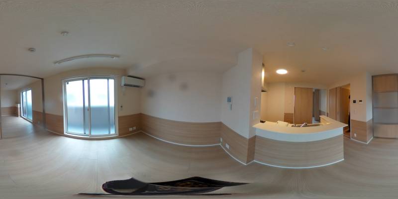 パノラマ画像リビング