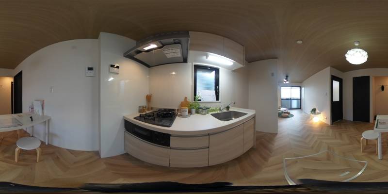 パノラマ画像ダイニング