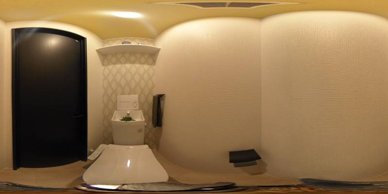 パノラマ画像トイレ