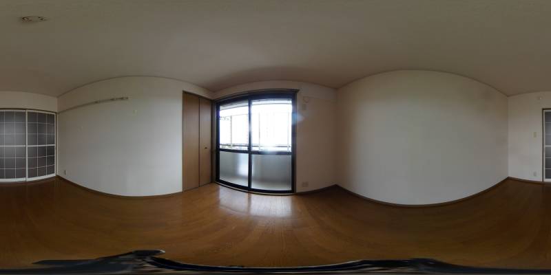 パノラマ画像洋室