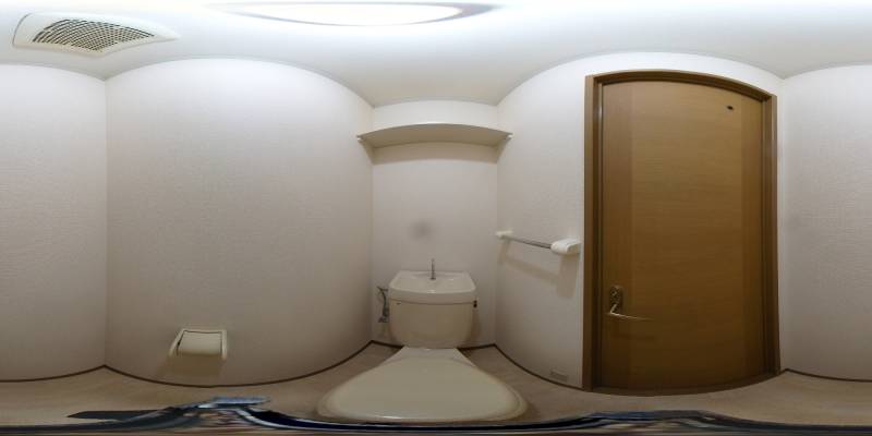 パノラマ画像トイレ