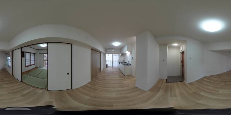 パノラマ画像リビング