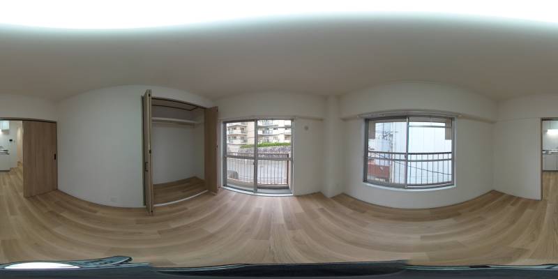 パノラマ画像洋室