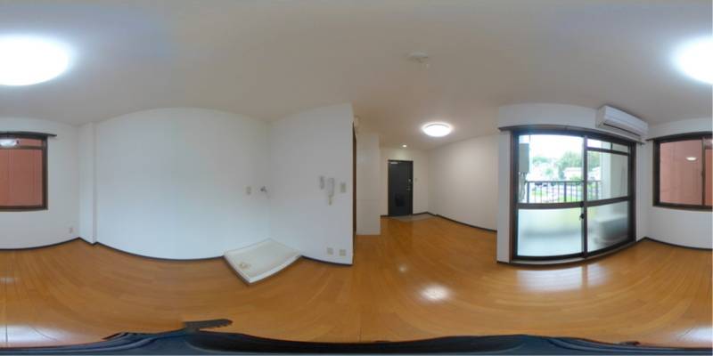 パノラマ画像洋室