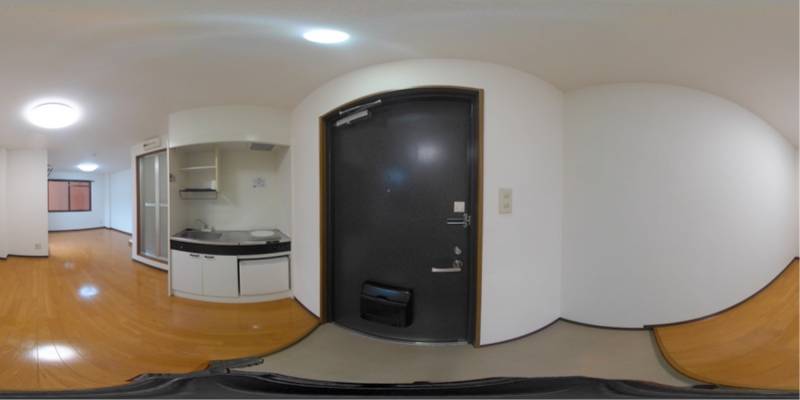 パノラマ画像玄関