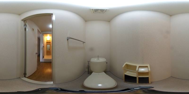 パノラマ画像トイレ