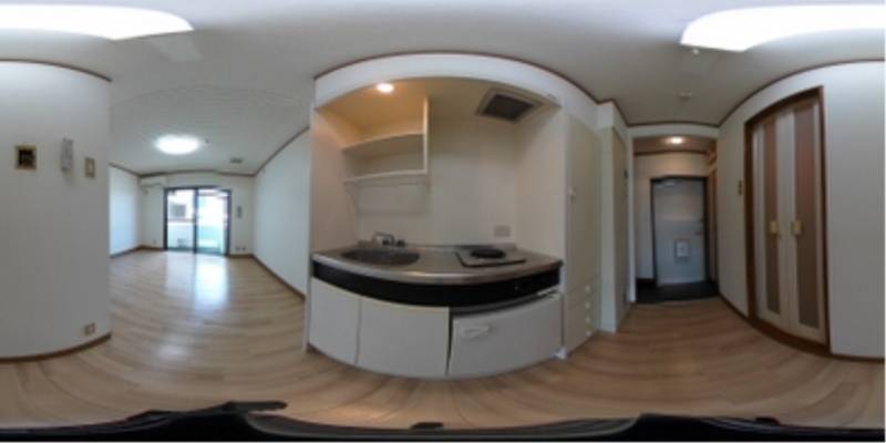 パノラマ画像キッチン