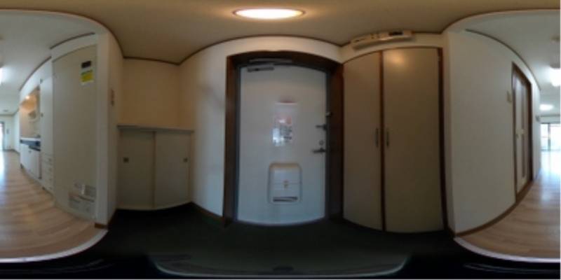 パノラマ画像玄関