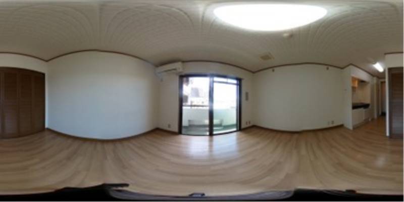 パノラマ画像洋室