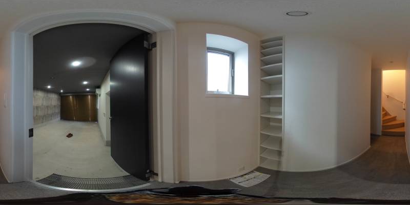 パノラマ画像玄関