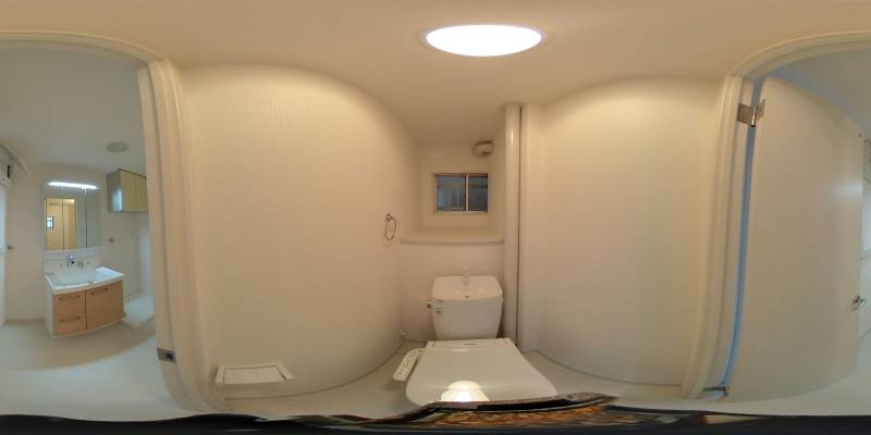 パノラマ画像トイレ