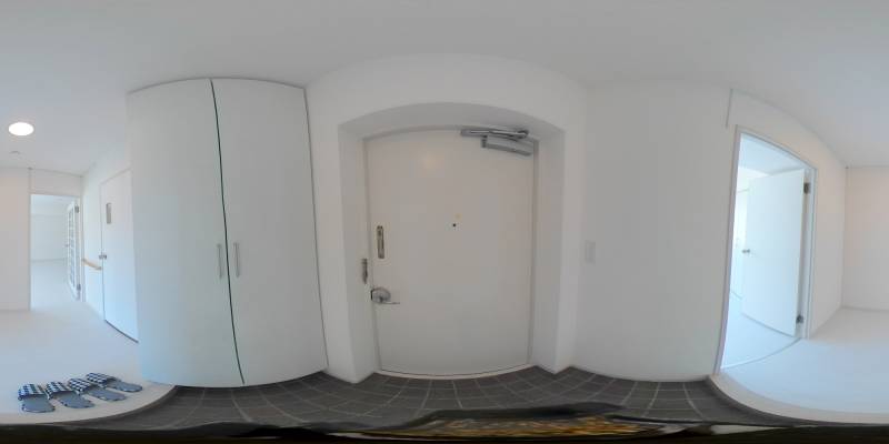 パノラマ画像玄関