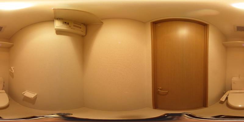 パノラマ画像トイレ