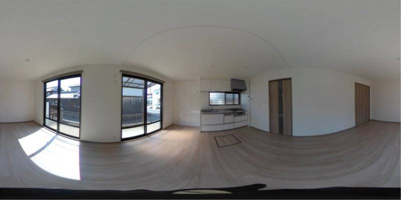 パノラマ画像リビング