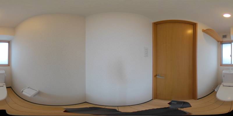 パノラマ画像トイレ