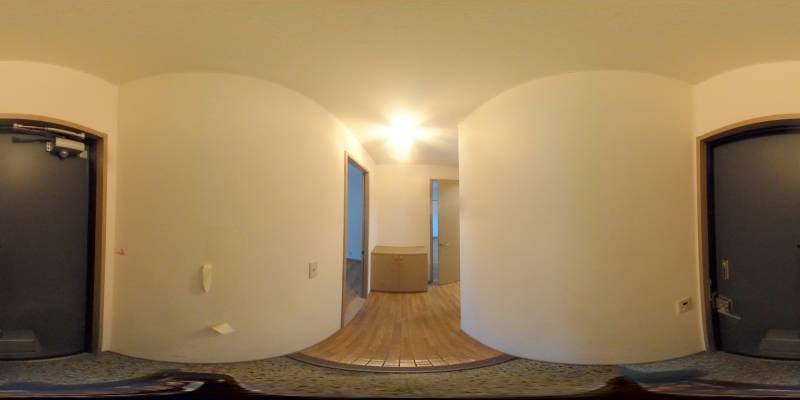 パノラマ画像玄関