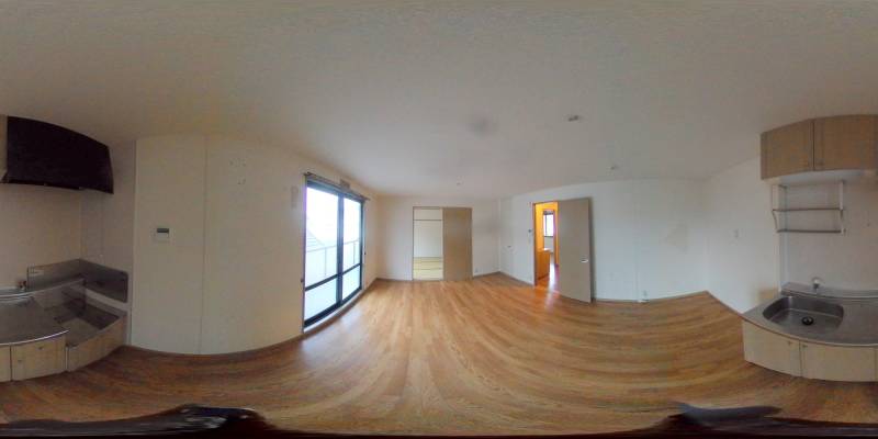 パノラマ画像キッチン