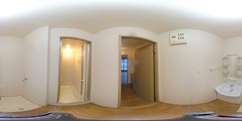 パノラマ画像洗面所