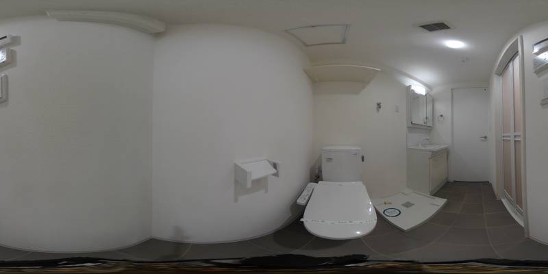パノラマ画像トイレ