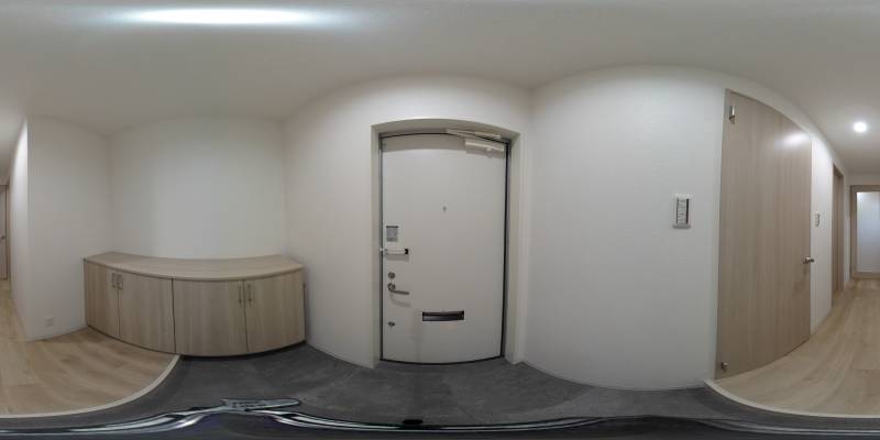 パノラマ画像玄関