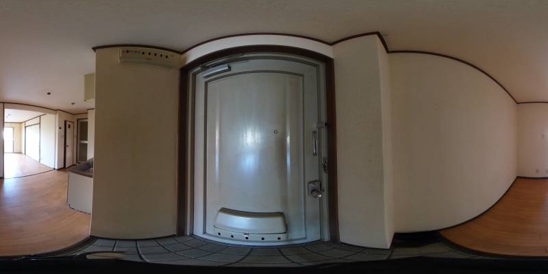 パノラマ画像玄関