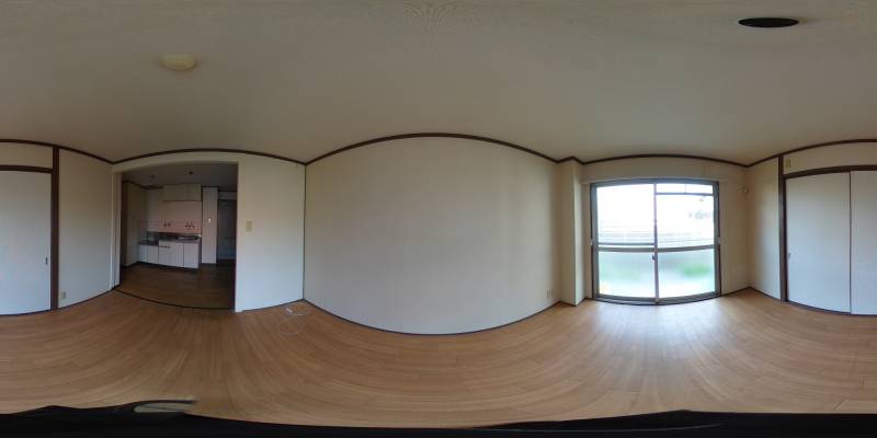 パノラマ画像リビング