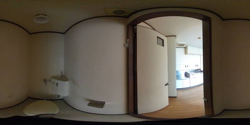 パノラマ画像トイレ