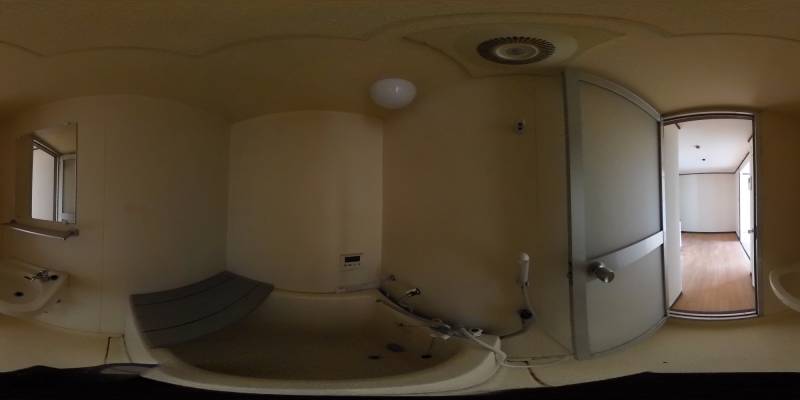パノラマ画像バスルーム