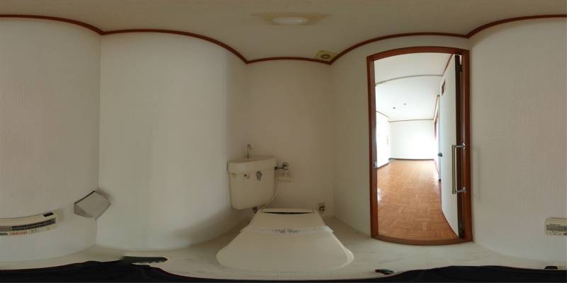 パノラマ画像トイレ