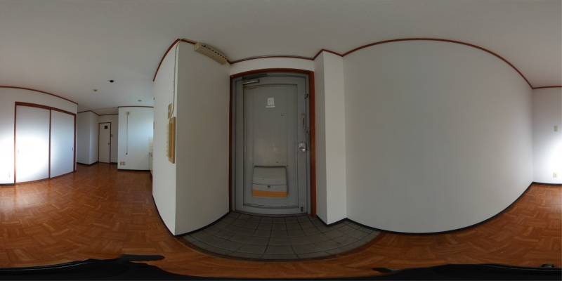 パノラマ画像玄関