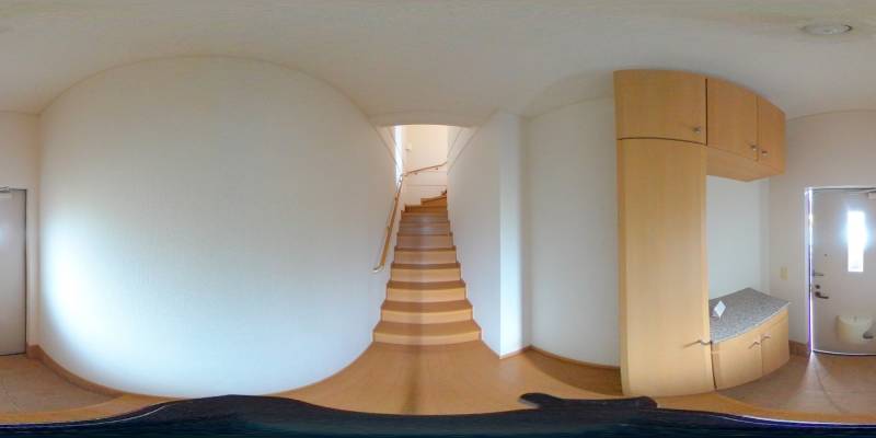 パノラマ画像玄関