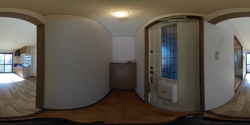 パノラマ画像玄関